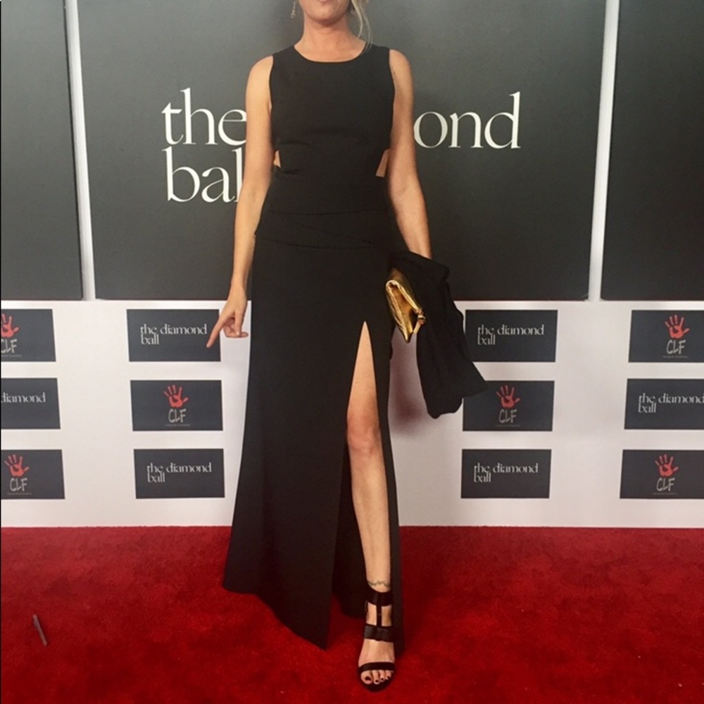 BCBG Max Azria Backless Gown  Formal / Tuxedo